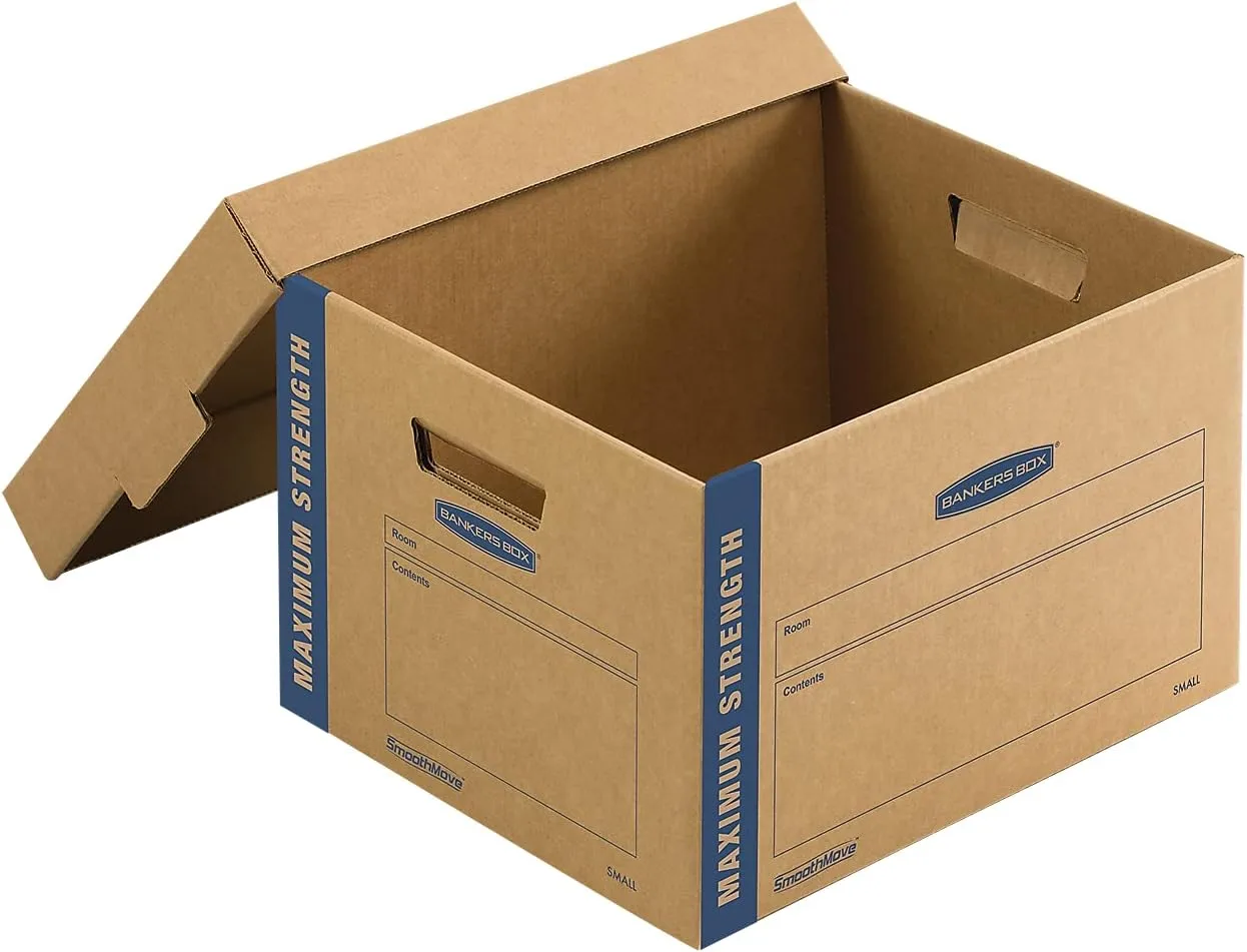 BANKERS BOX SMOOTHMOVE Heavy Duty Moving Boxes