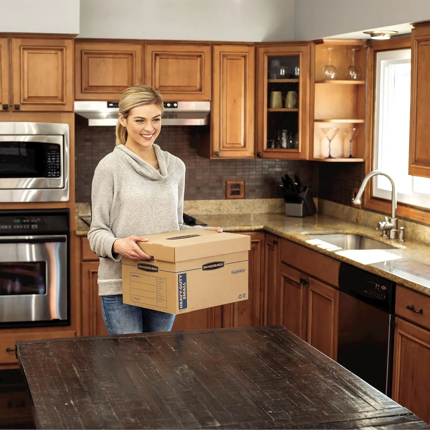 BANKERS BOX SMOOTHMOVE Heavy Duty Moving Boxes