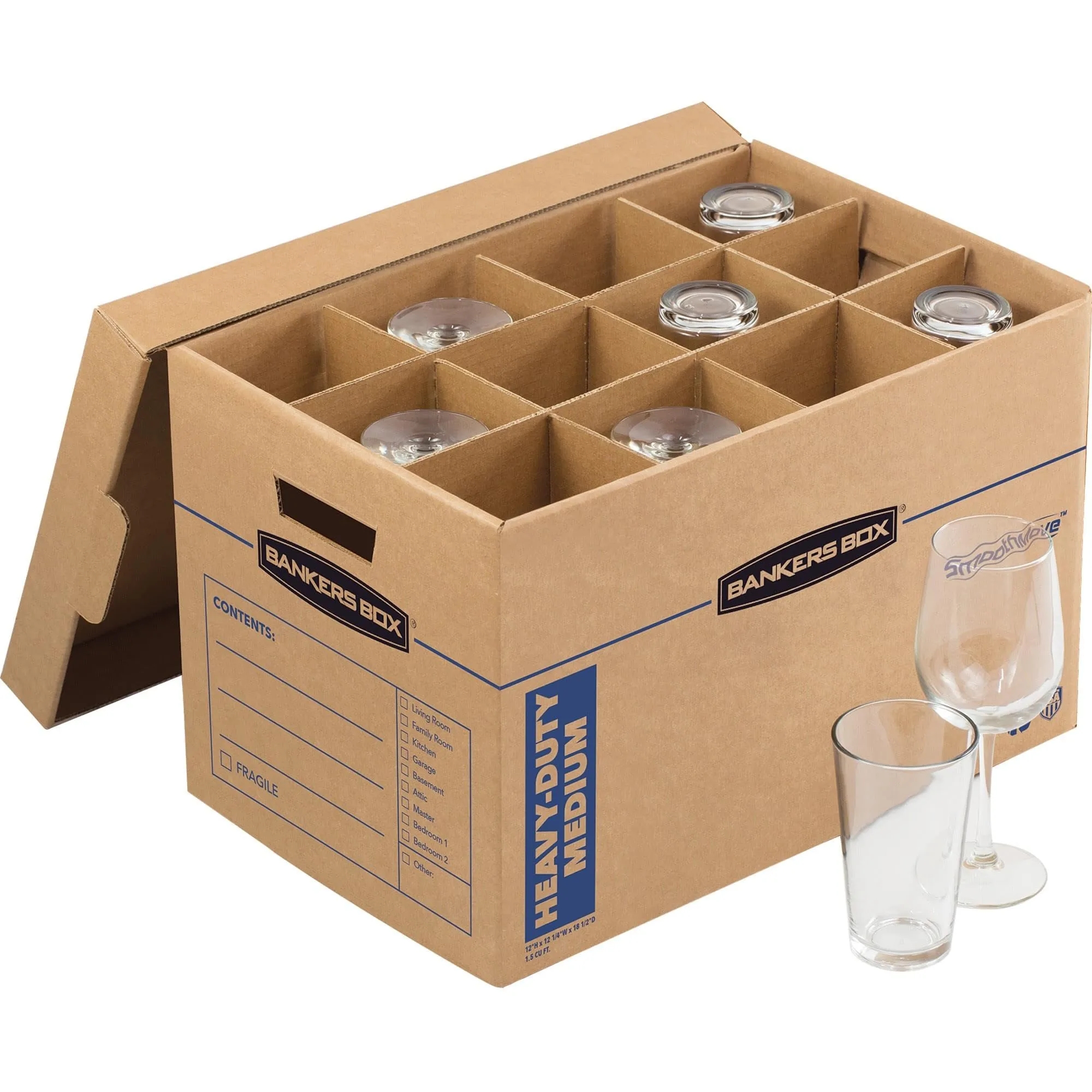 Bankers Box SmoothMove Kitchen Moving Kit - 18.5 x 12.25 x 12 in - 1 Pack