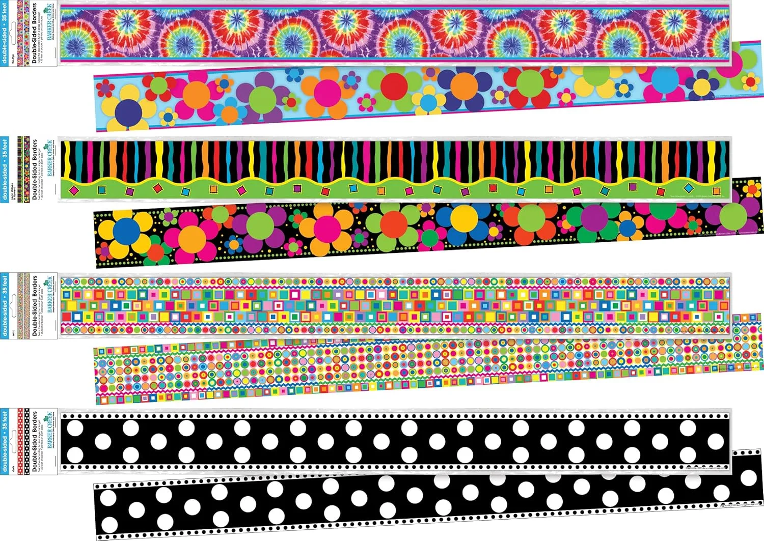 BARKER CREEK Double-Sided Bulletin Board Borders