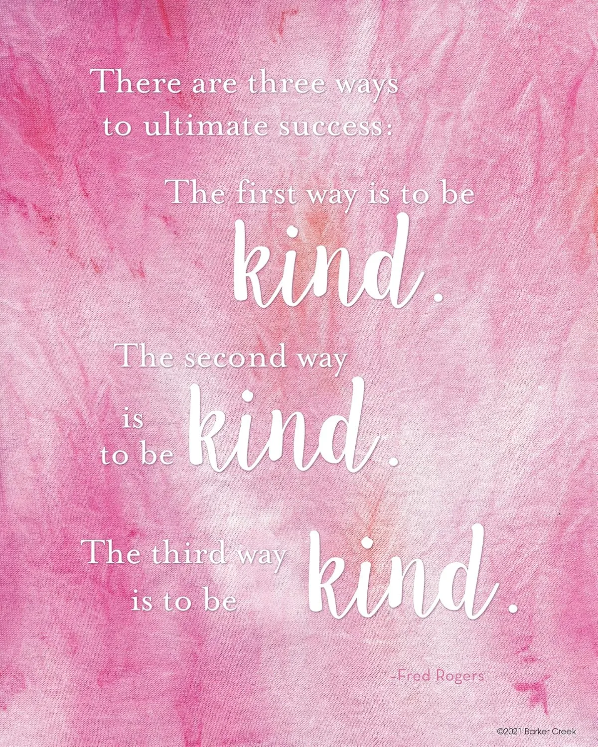 Barker Creek Set of 4 Inspirational 8 x 10 Art Prints