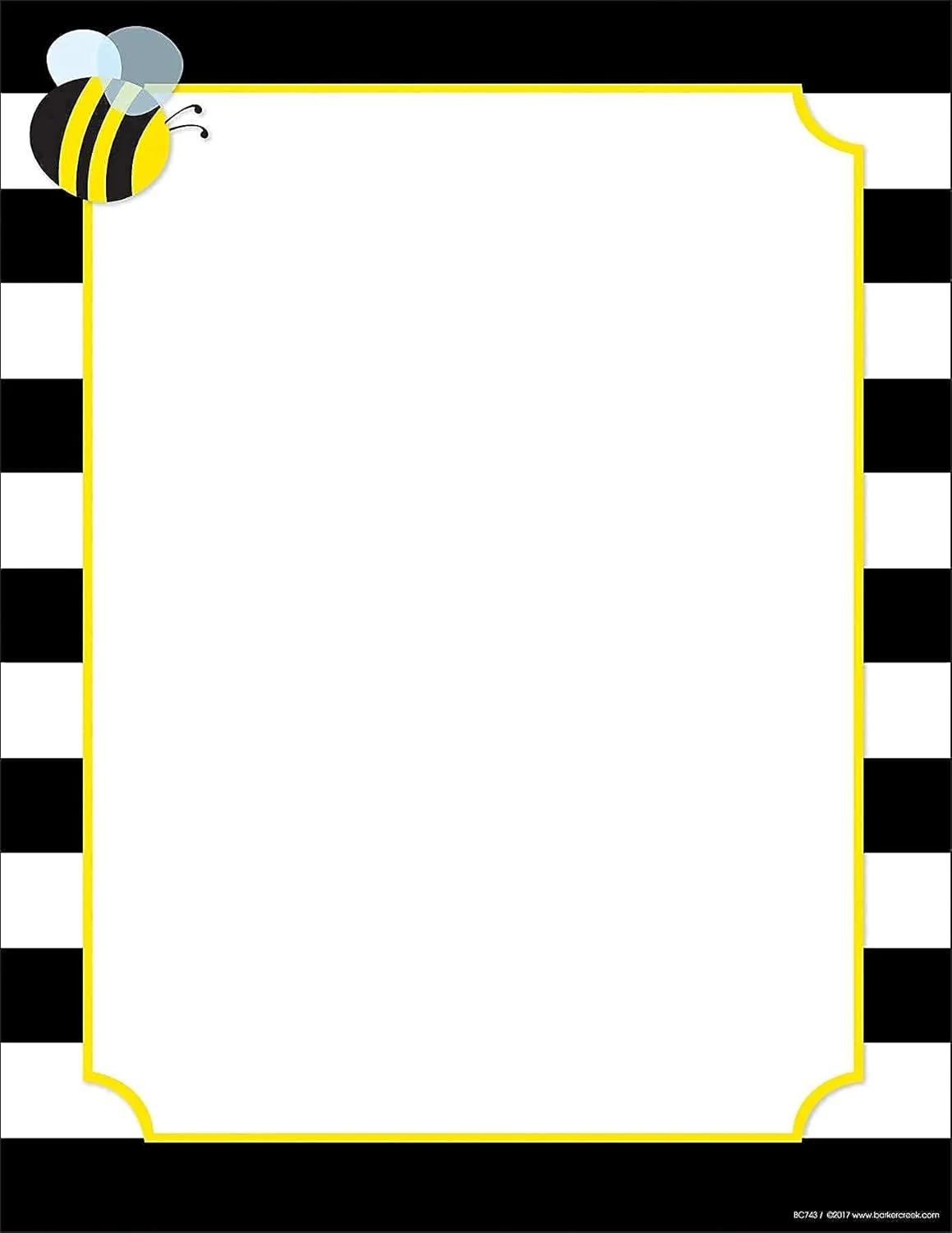 Barker Creek Get Organized Office Kit with Letter-Size File Folders, Computer Paper & Self-Adhesive Labels