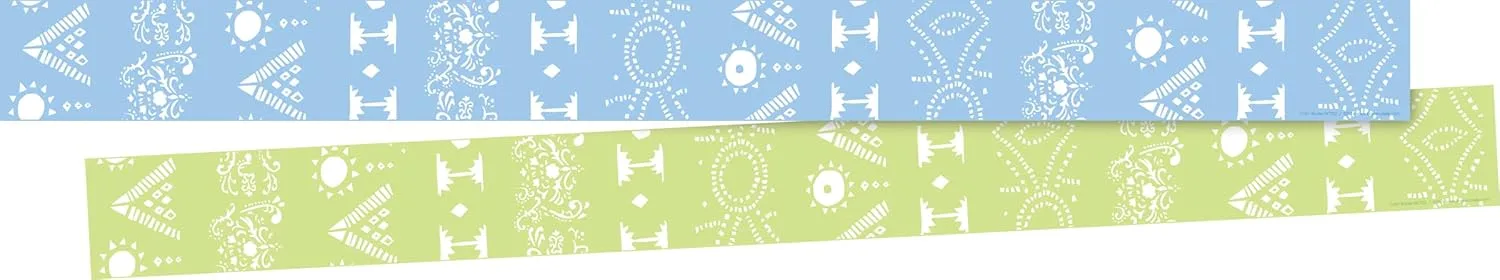 BARKER CREEK Double-Sided Trim Set of 3 Classroom Border Strips