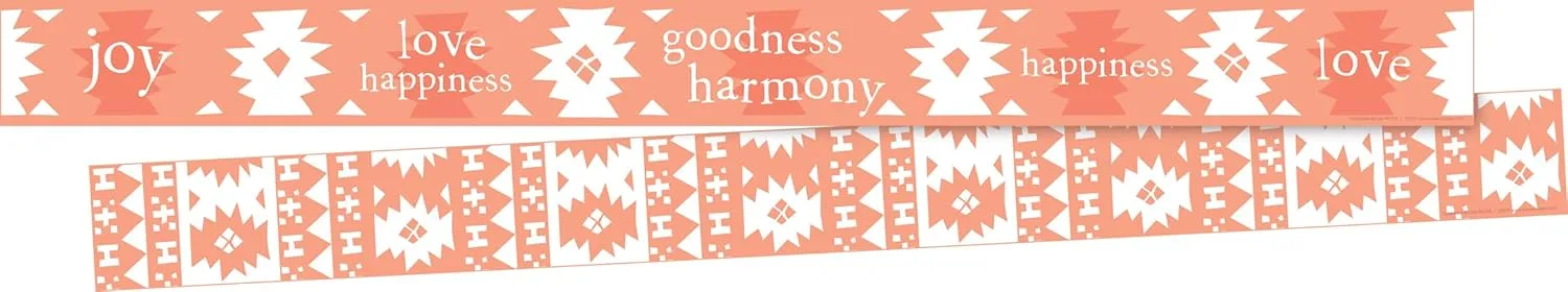Barker Creek Double-Sided Border, Calming Sunset, School & Office Supplies, Bulletin Board Border Trim, Set of 3 Designs