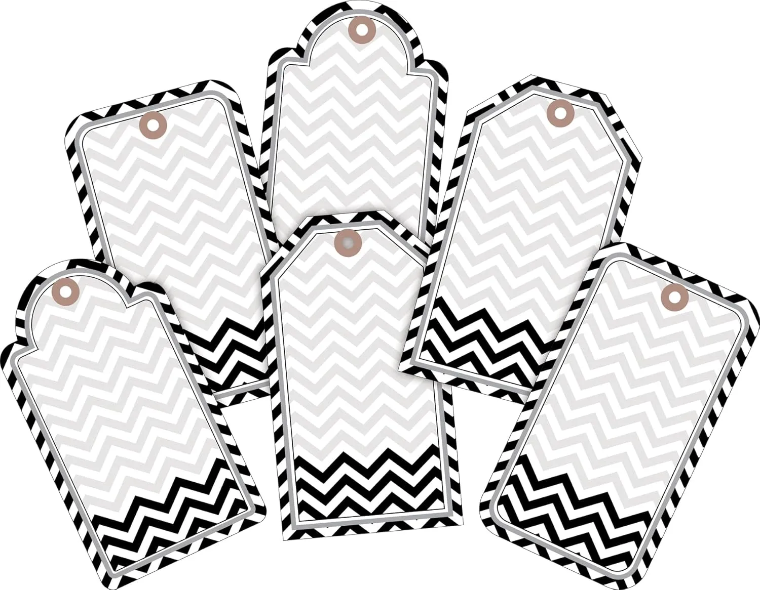 Barker Creek Double-Sided Die-Cut Accents Card Stock Cut-Outs
