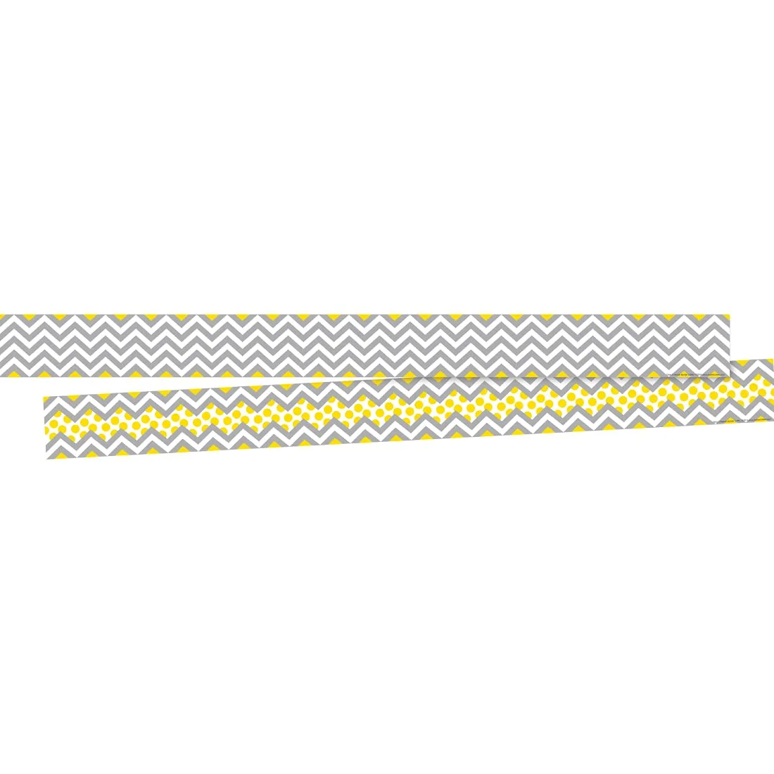 BARKER CREEK Double-Sided Chevron Border Strips, 3 in x 35 in