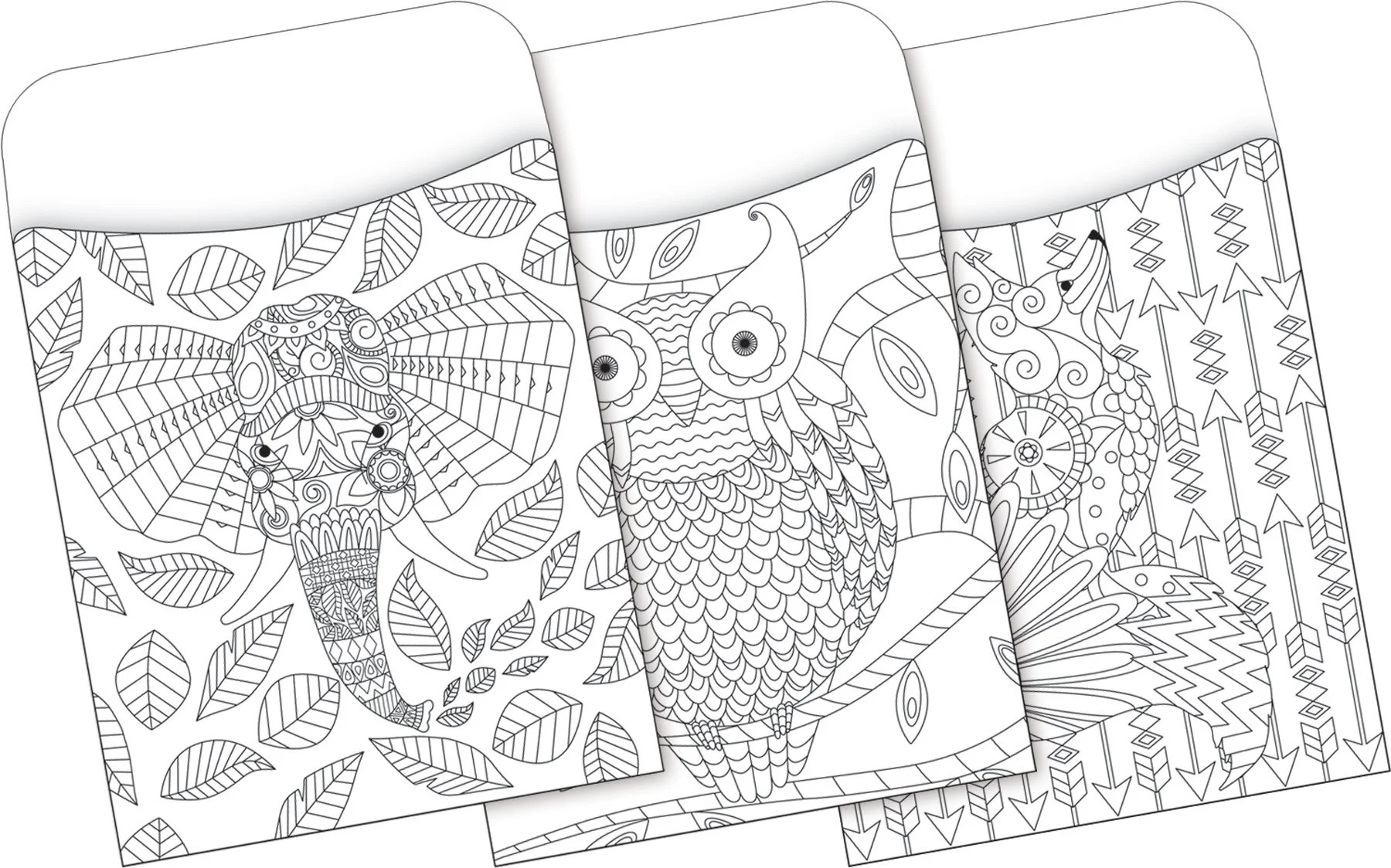Barker Creek Peel & Stick Library Pockets, Color Me!