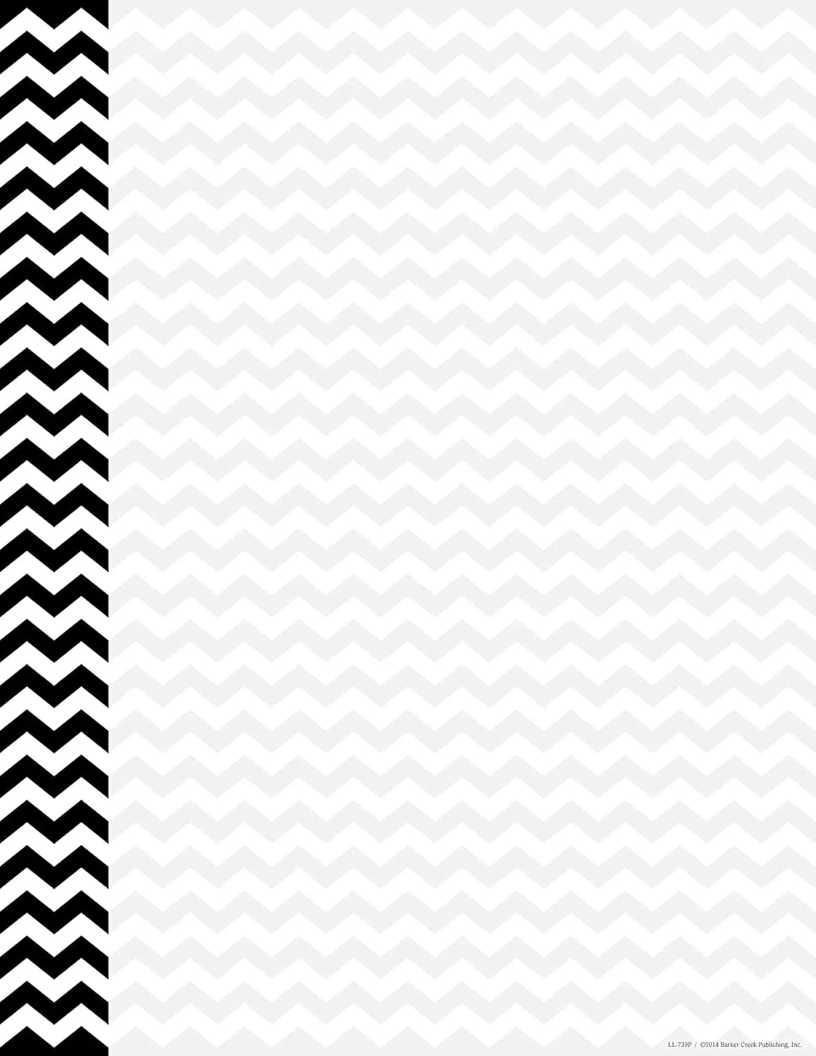 BARKER CREEK Designer Computer Paper Set, Letter Size 8.5 x 11, 200 Sheets (4 Designs)