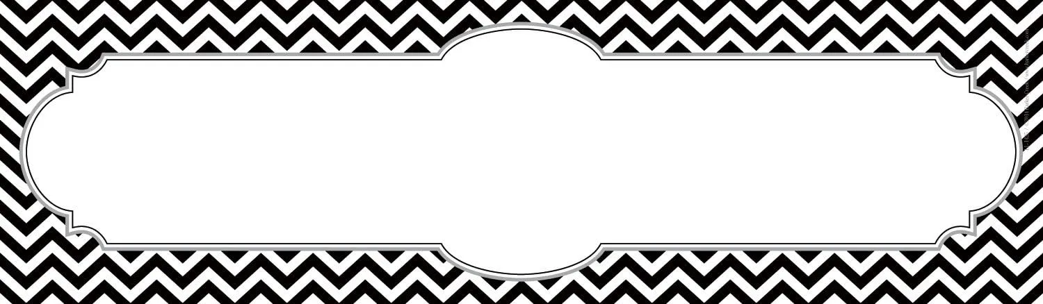 Barker Creek Double-Sided Desk Nameplates & Bulletin Board Signs, Black Tie Affair, Multi-Purpose Desk Nameplates