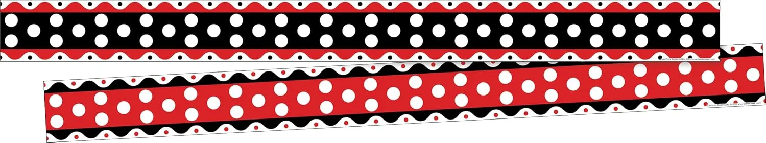 BARKER CREEK Double-Sided Trim Set of 3 Classroom Border Strips