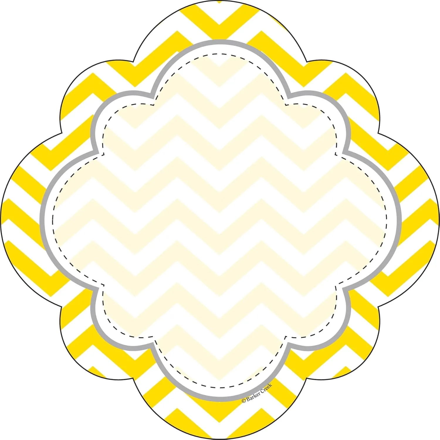 Barker Creek Double-Sided Die-Cut Accents Card Stock Cut-Outs