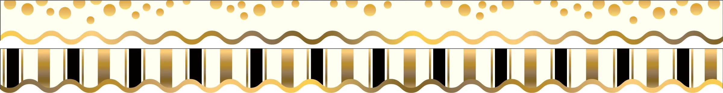 Barker Creek Double-Sided Scalloped Border
