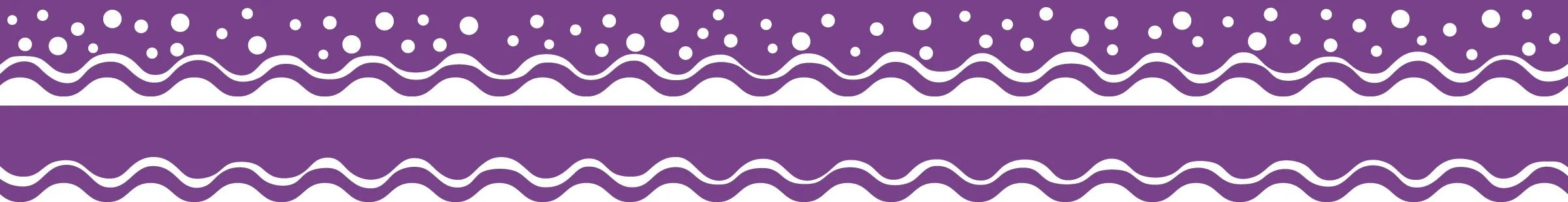 Barker Creek Double-Sided Scalloped Border (Happy)