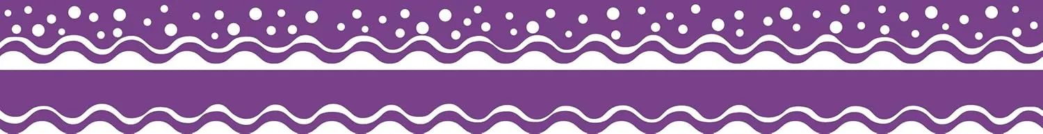 Barker Creek Double-Sided Scalloped Border (Happy)