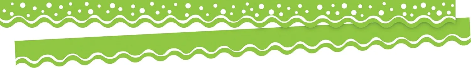 Barker Creek Double-Sided Scalloped Border (Happy)