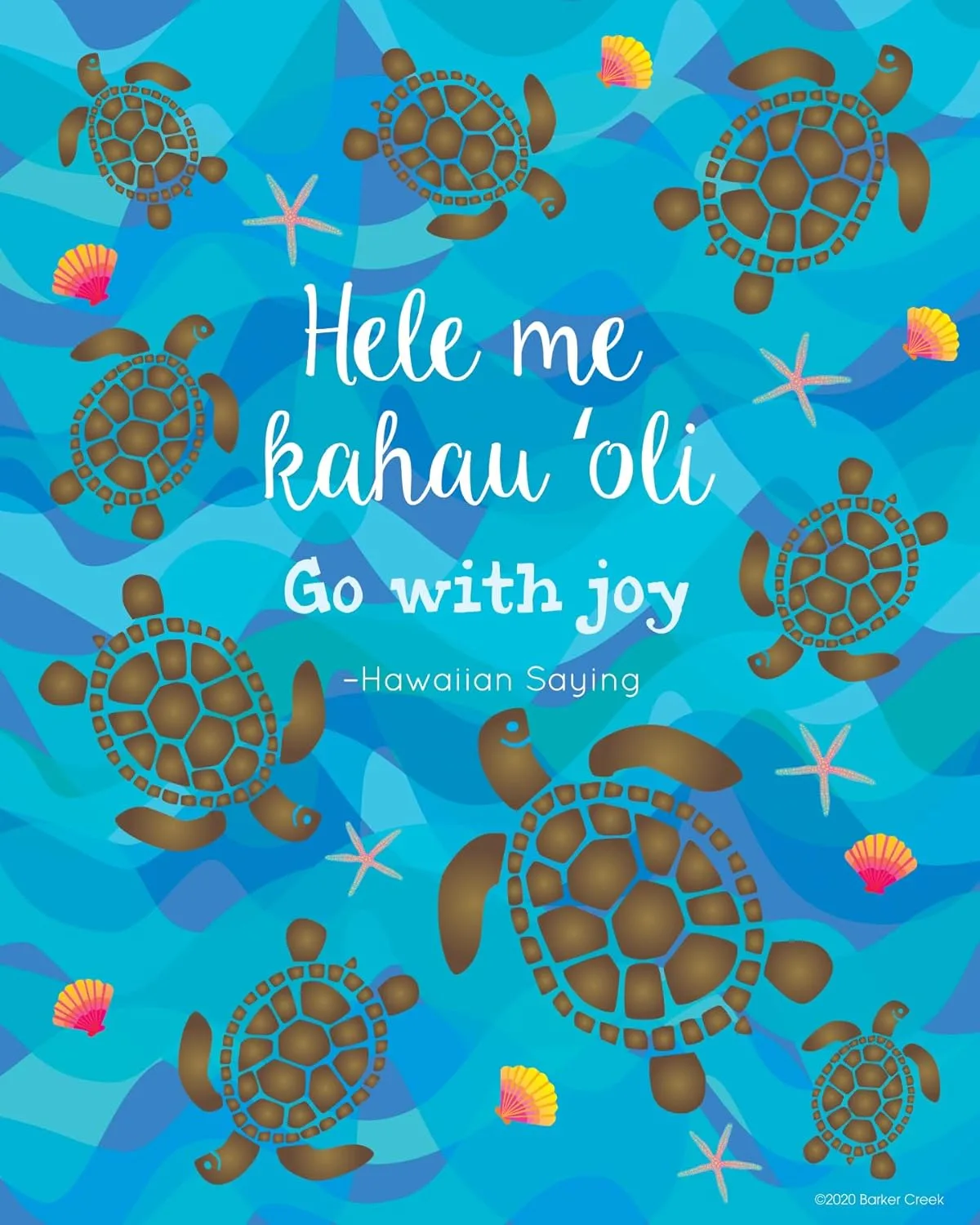 BARKER CREEK Art Prints, Take Care of Each Other, Set of 4 Art Prints from Barker CREEK's Kai Ola Collection