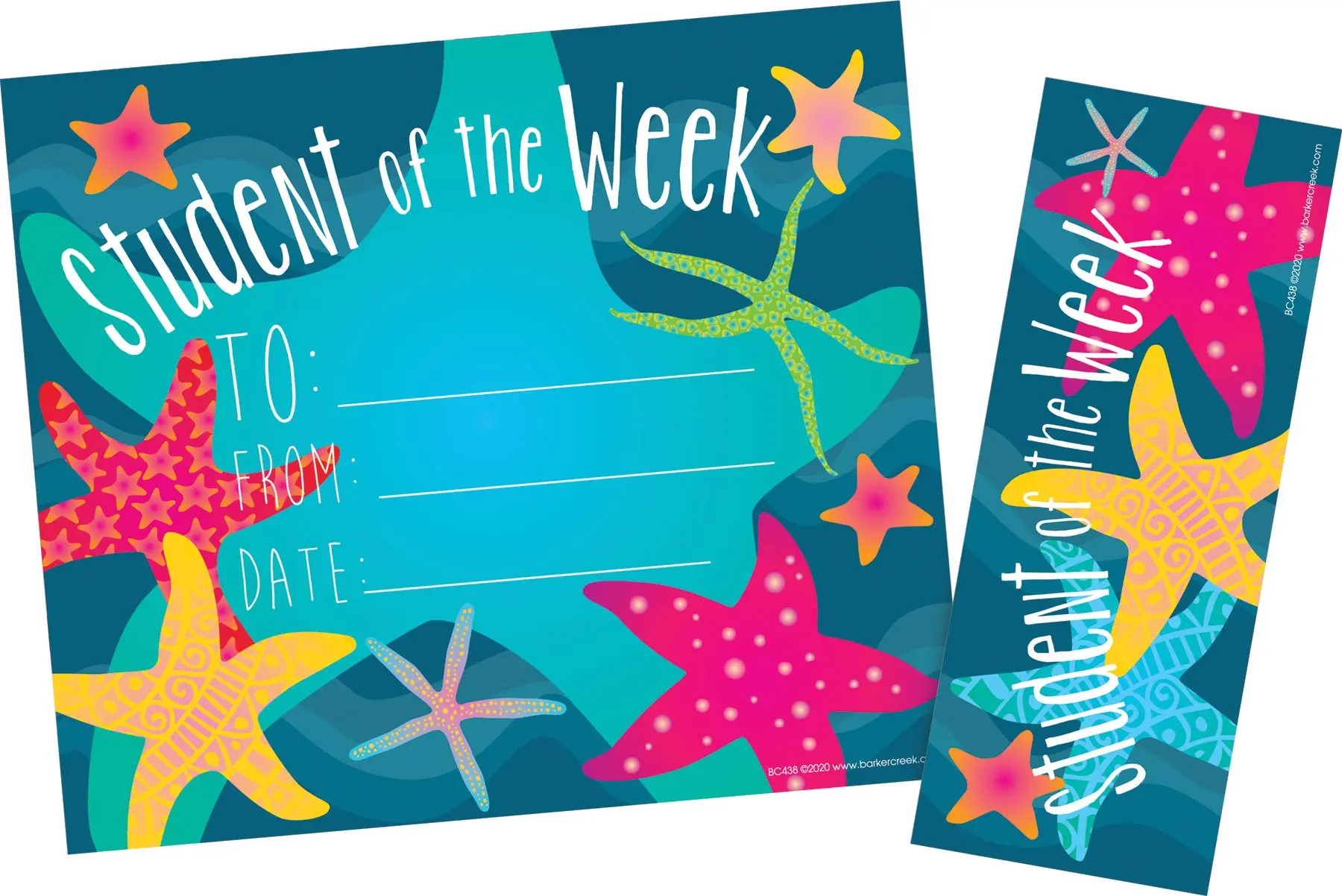 Barker Creek Recognition Awards and Bookmarks, Kai Ola