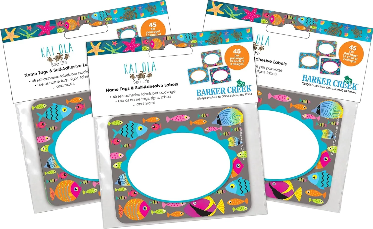 Barker Creek Name Badges & Self-Adhesive Labels