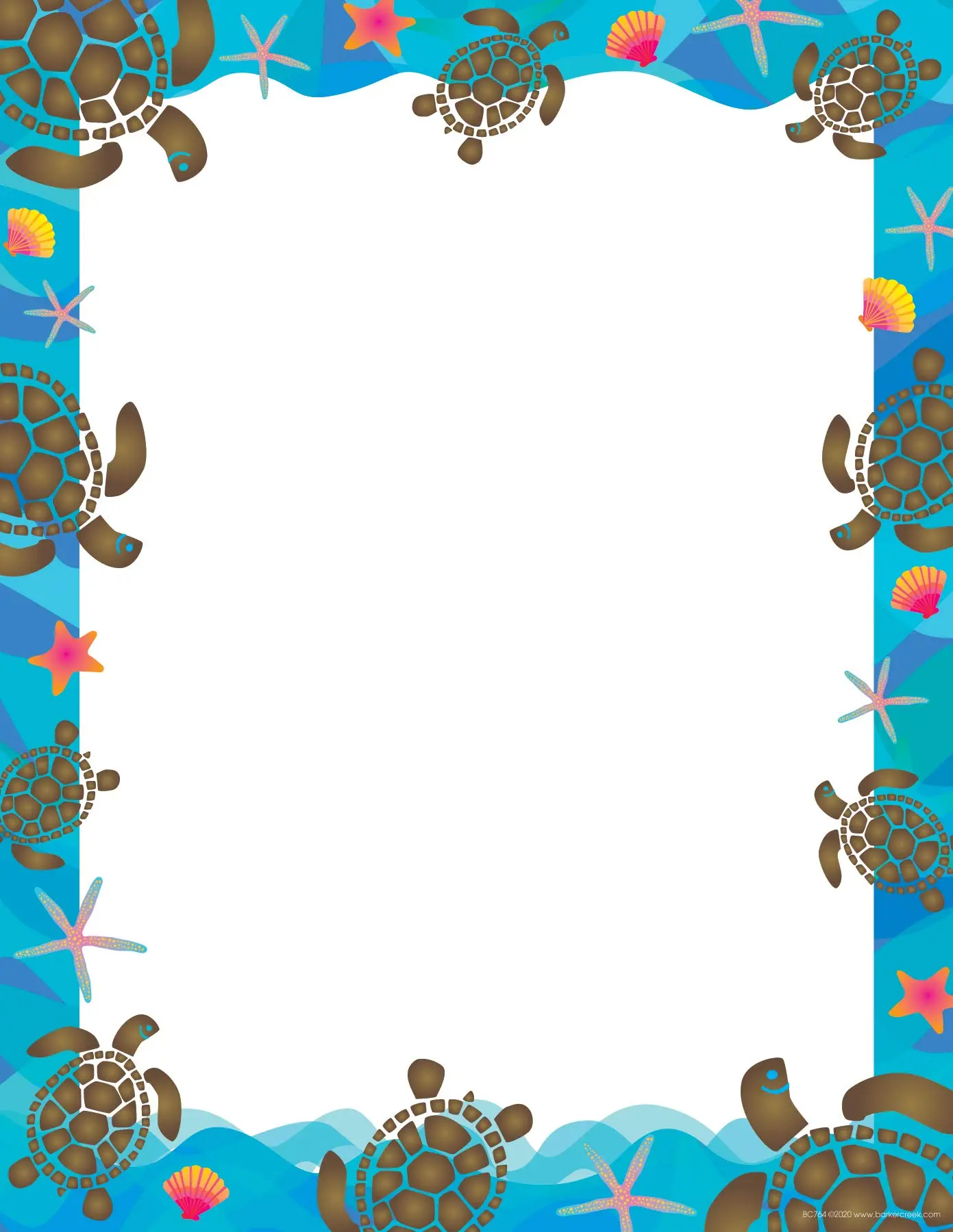 BARKER CREEK Kai Ola Designer Computer Paper, Decorative Printer Paper, 8.5 x 11