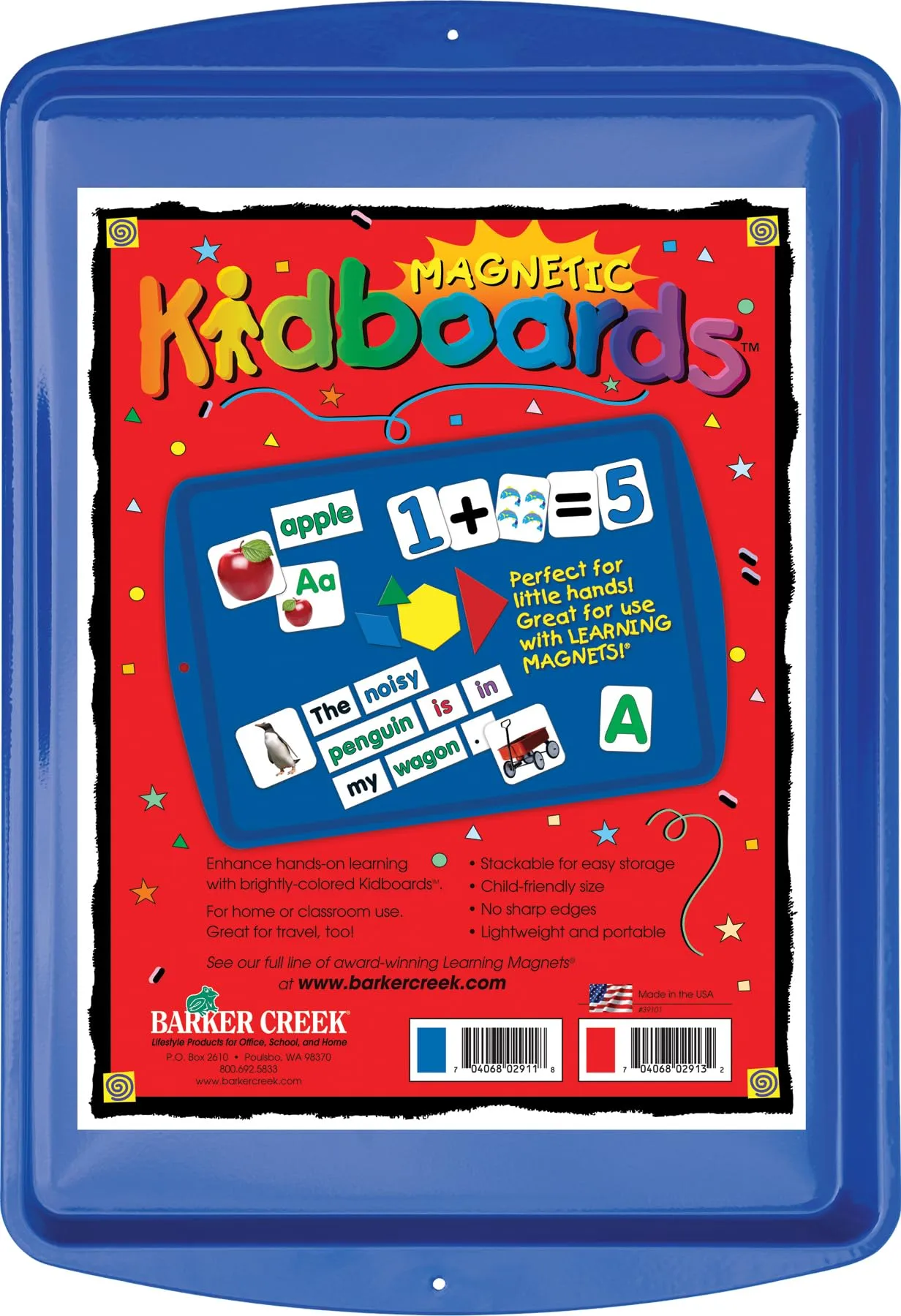 Barker Creek Kidboard Magnetic-Receptive Tray 9 x 13