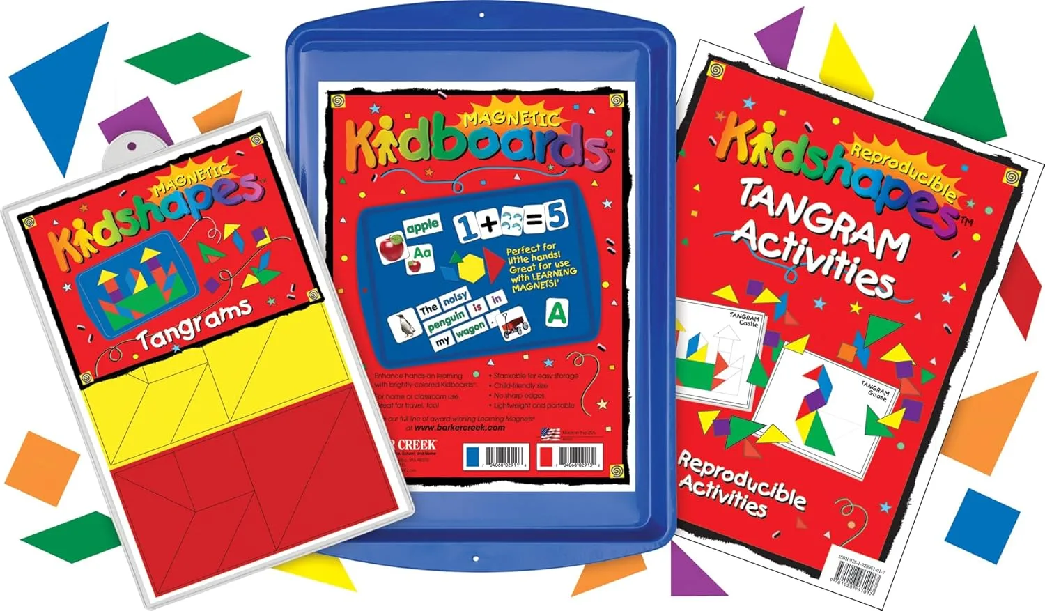 Barker Creek Learning Magnets Math Manipulatives Kit