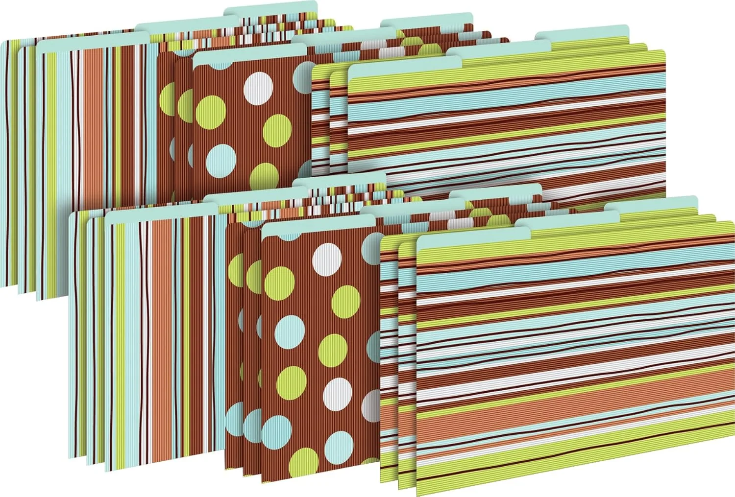 Barker Creek Legal Size Designer File Folders, Ribbon by The Yard, Replace Bland and Boring with Bright and Beautiful Legal