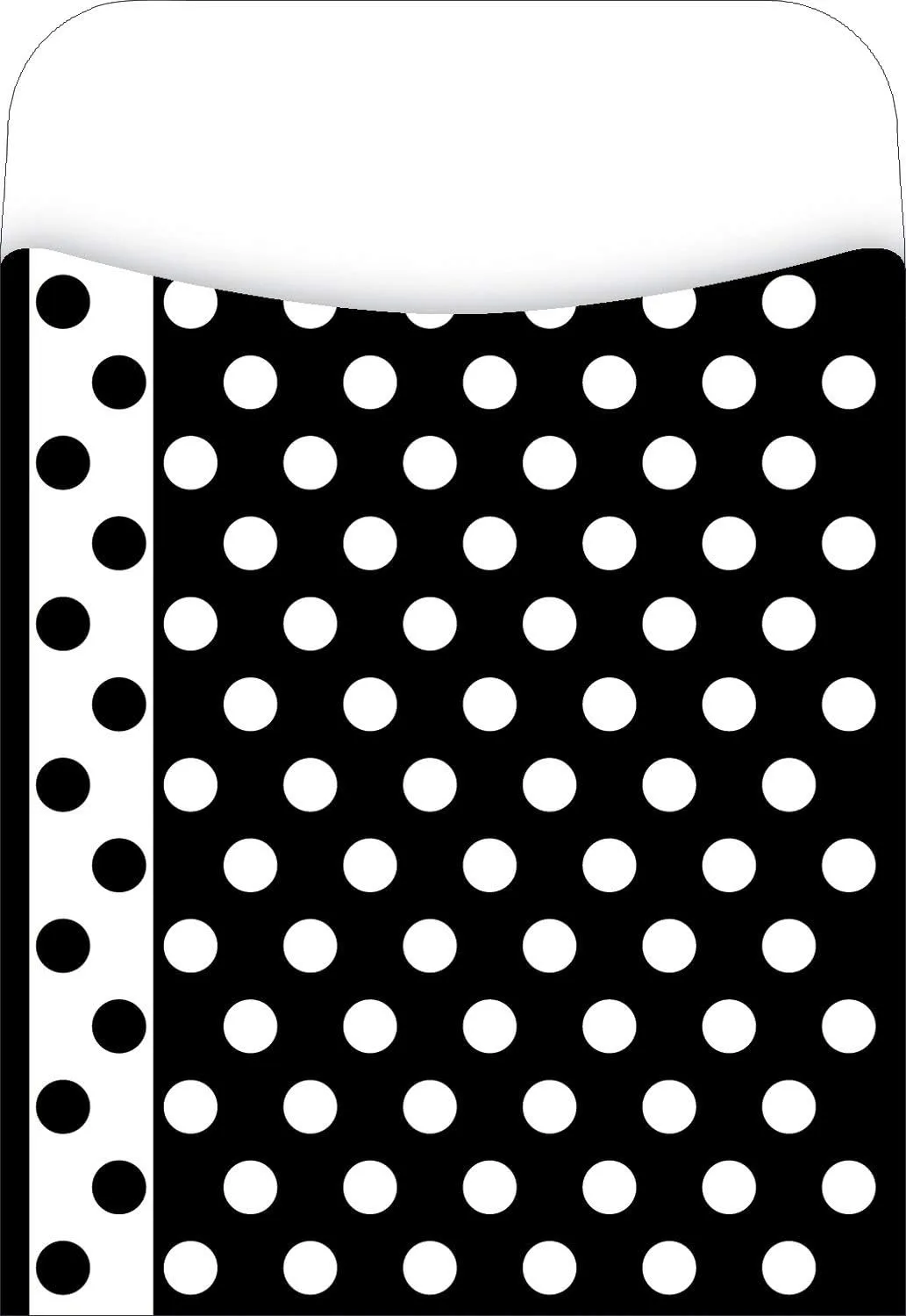 Barker Creek Peel & Stick Library Pockets, Curated Collection, 15 Designs, 3-1/2" x 5-1/8", 150 per Set (3533)