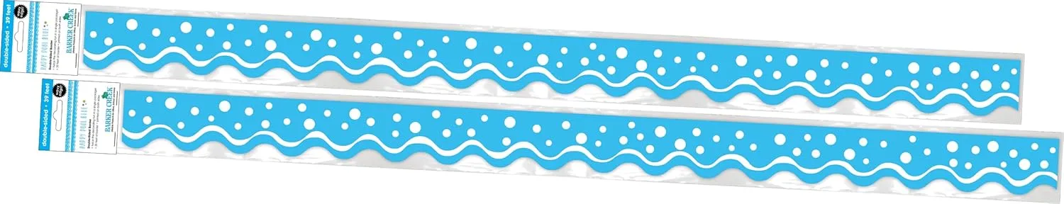 Barker Creek Double-Sided Scalloped Border (Happy)