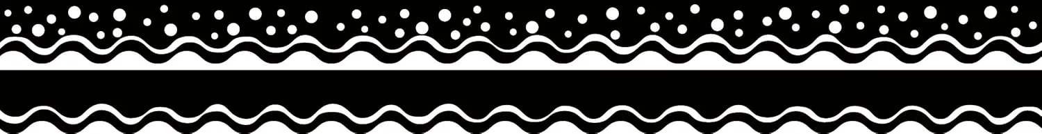 Barker Creek Double-Sided Scalloped Border (Happy)