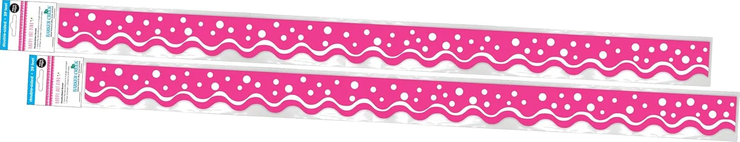 Barker Creek Double-Sided Scalloped Border (Happy)