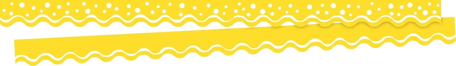 Barker Creek Double-Sided Scalloped Border (Happy)