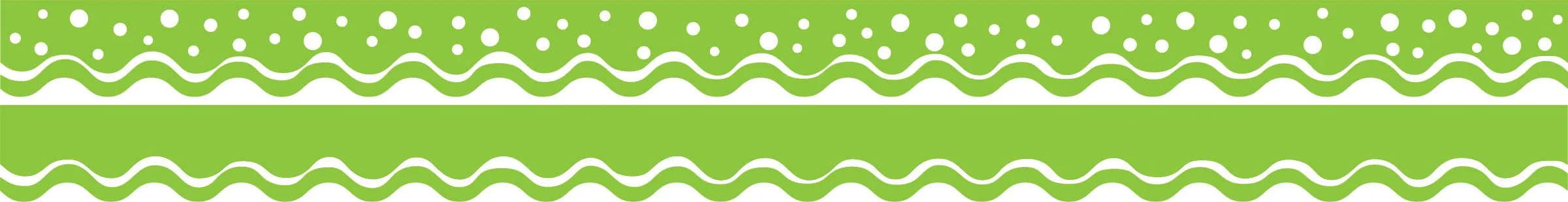 Barker Creek Double-Sided Scalloped Border (Happy)