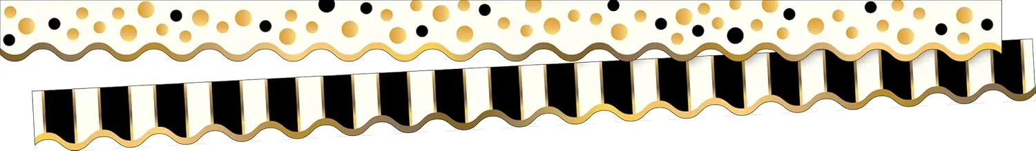 BARKER CREEK Double-Sided Trim Set of 3 Classroom Border Strips