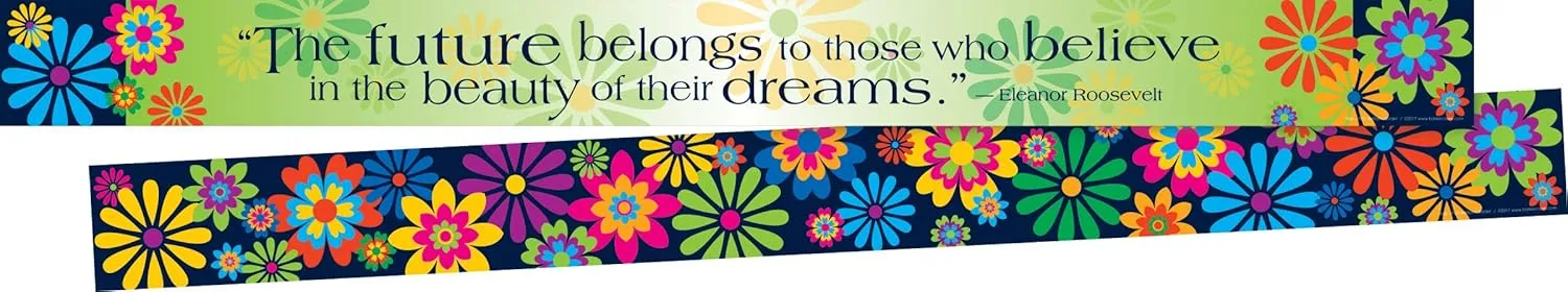 Barker Creek Double-Sided Border, Summer Fun, Trim Out Bulletin Boards and Create Colorful Displays with 105' of Designer