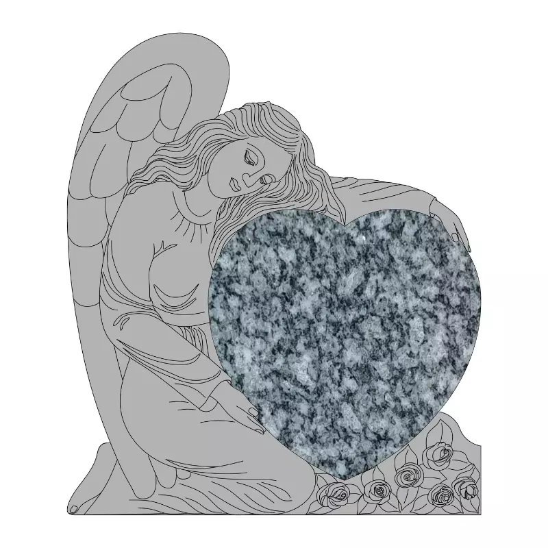 ANGEL HEART/22X8X28/Barra Gray/P5