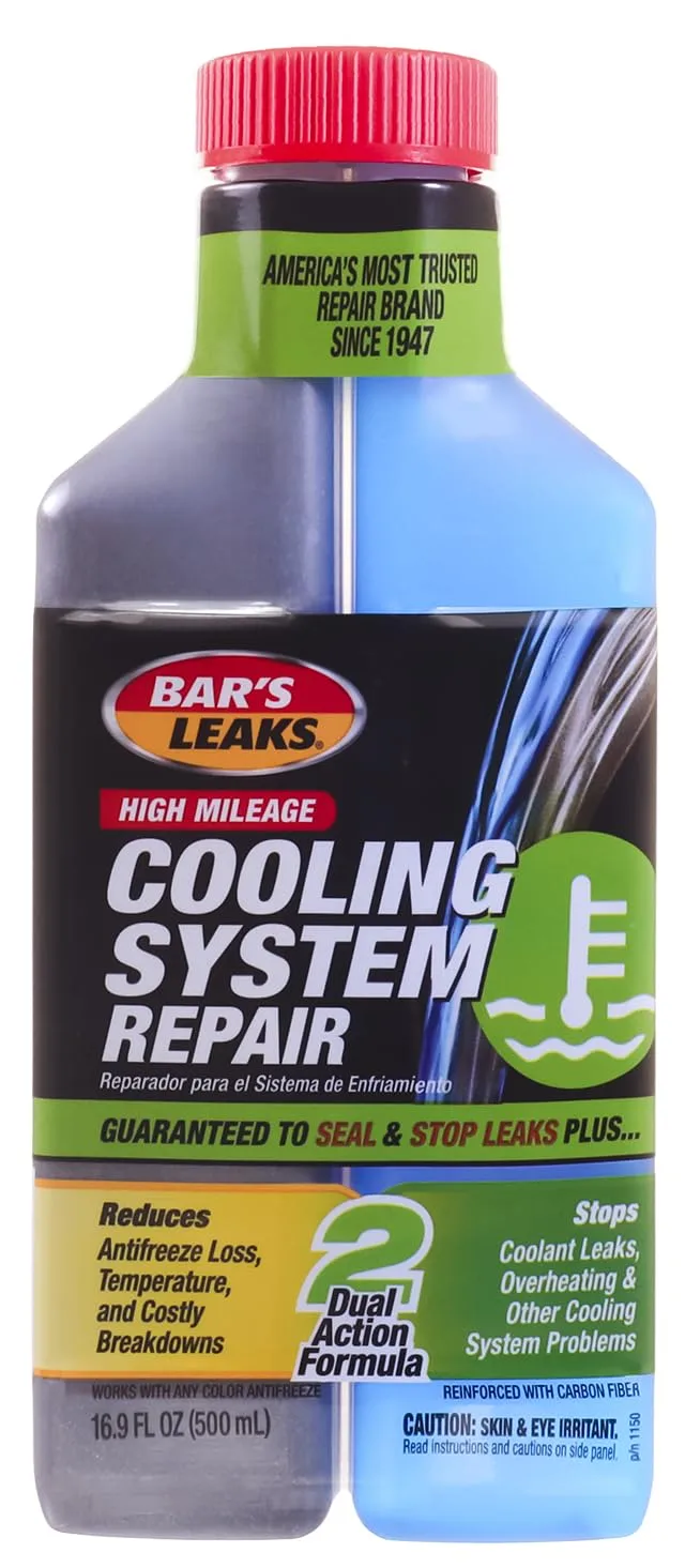 Bar's Leaks High Mileage Cooling System Repair 1 Pack