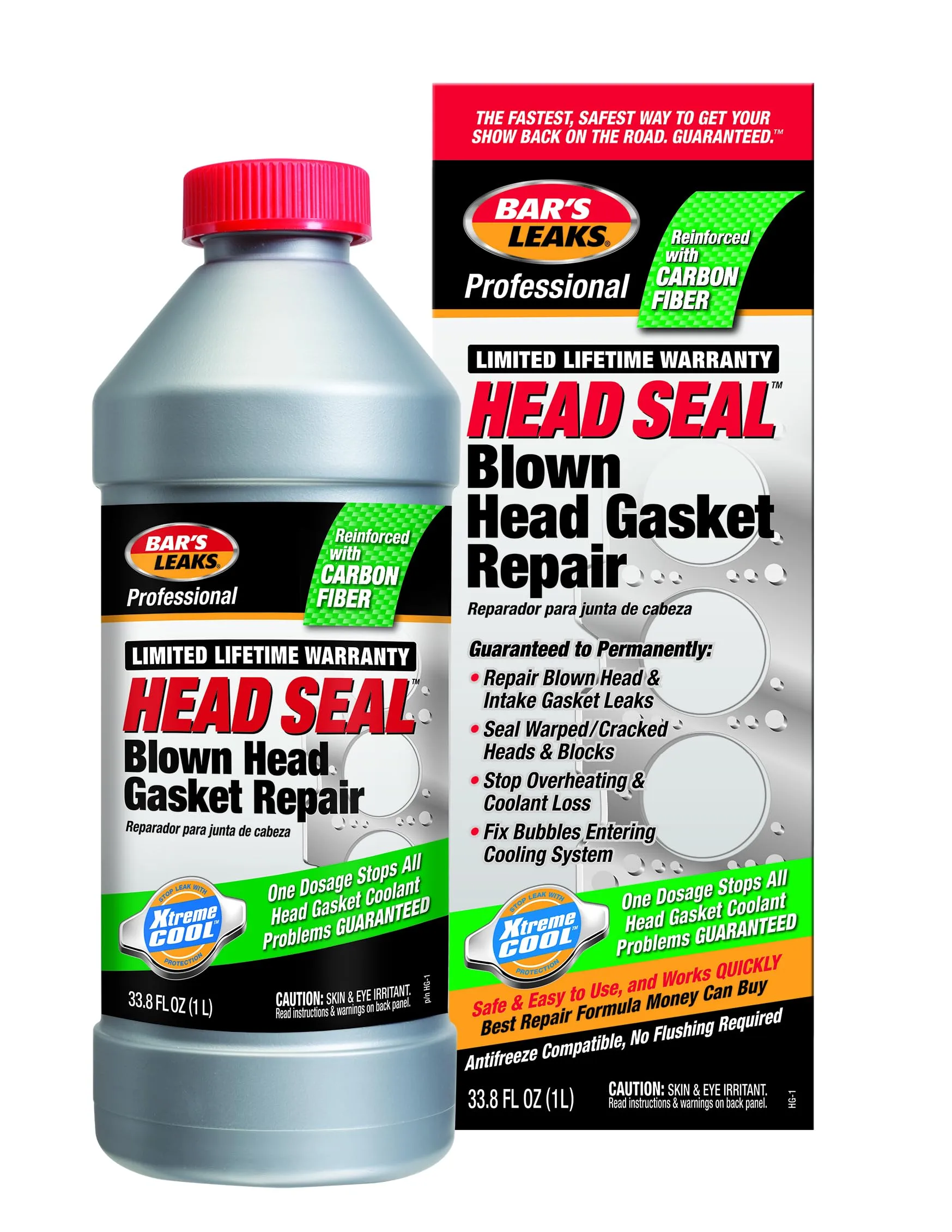 Bar's Leaks HG-1 Head Seal Blown Head Gasket Repair Pack of 1