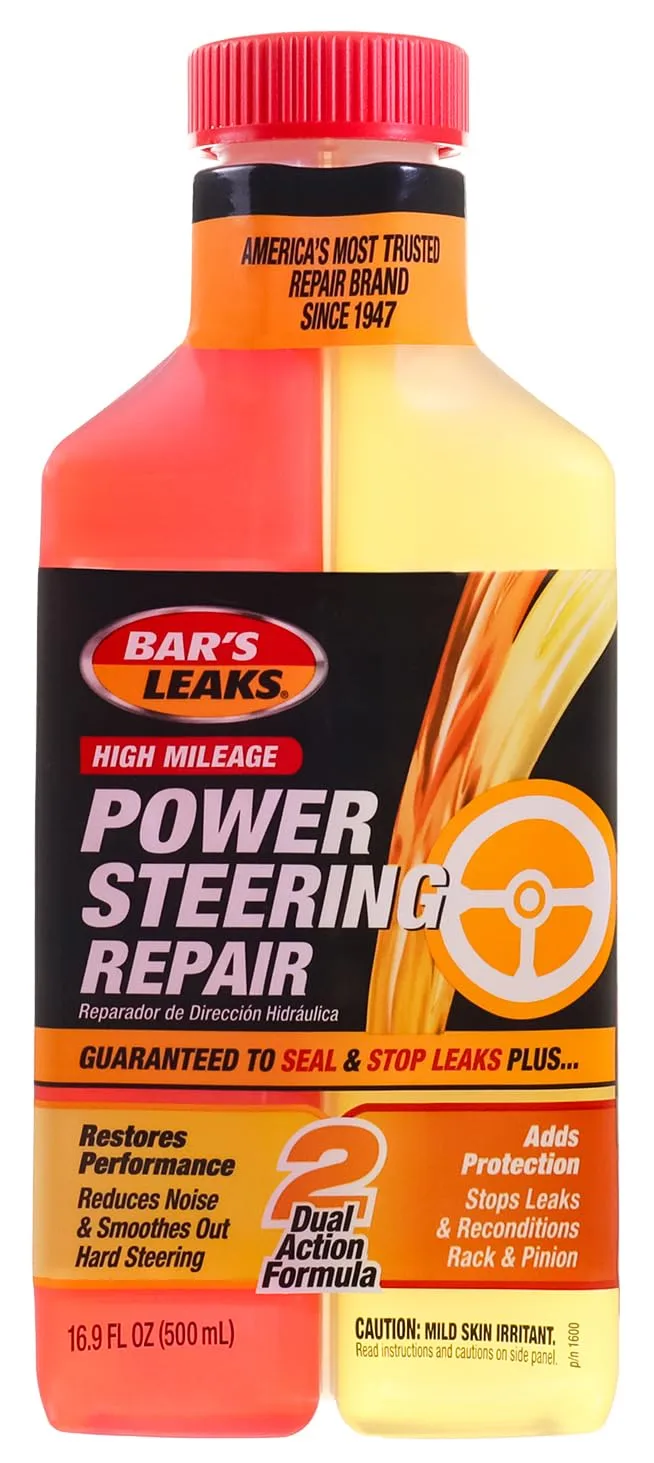 Bar's Leaks High Mileage Power Steering Repair-It, 16.9 oz 1 Pack
