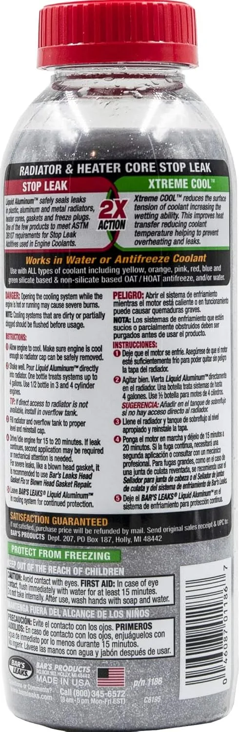 Bar's Leaks Cooling System Radiator Stop Leak 16.9 oz. Pack of 1