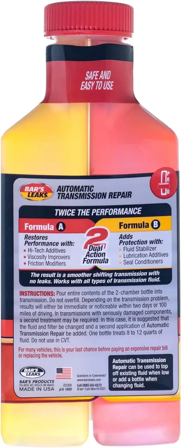 Bar's Leaks High Mileage Transmission Repair-It, 16.9 Fl Oz Pack of 1