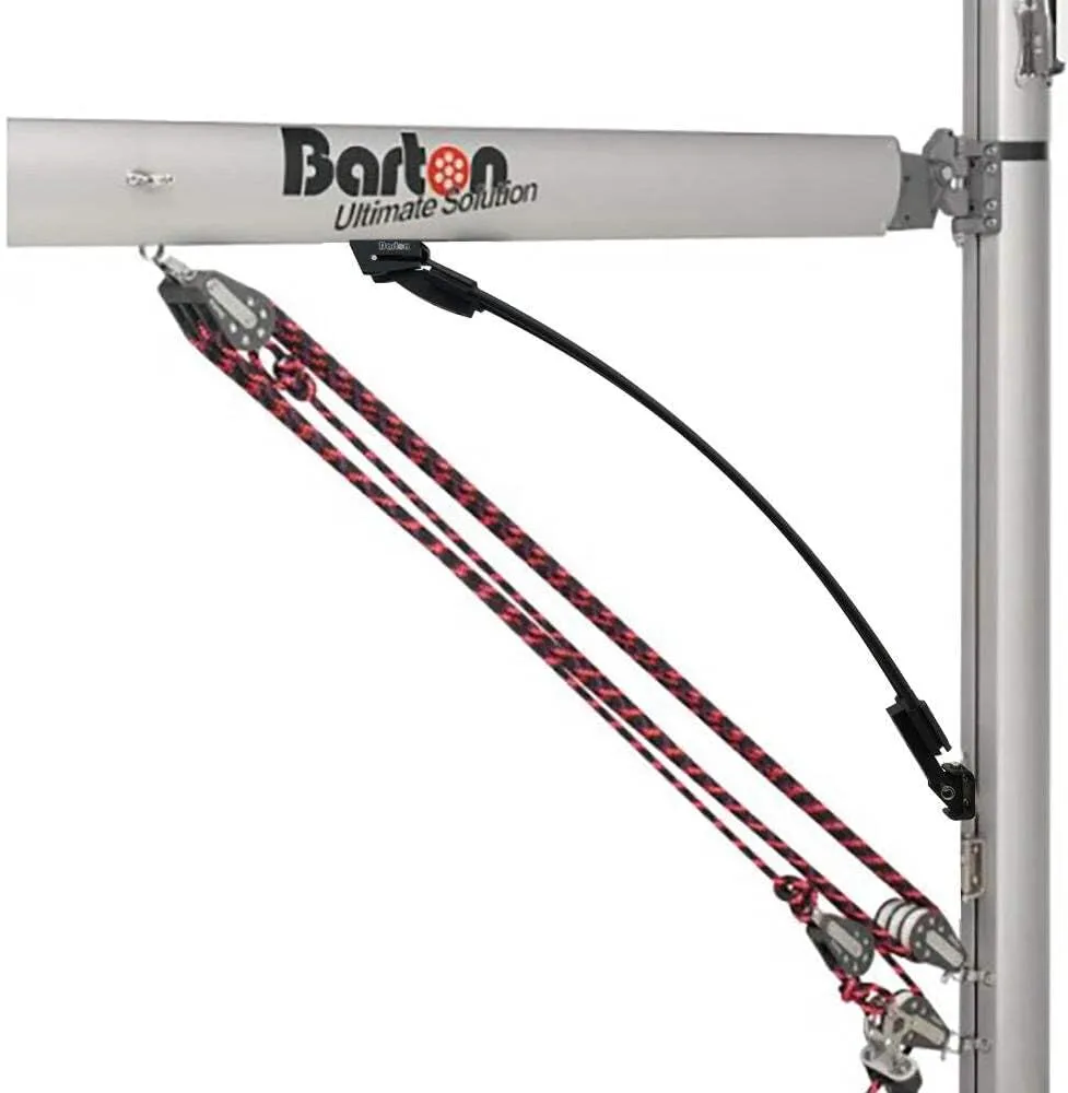 Barton Boomstrut - Black f/Boats 20-25'
