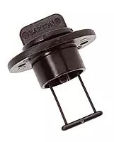 BARTON MARINE Drain Plug and Socket - 15mm Bore - Black