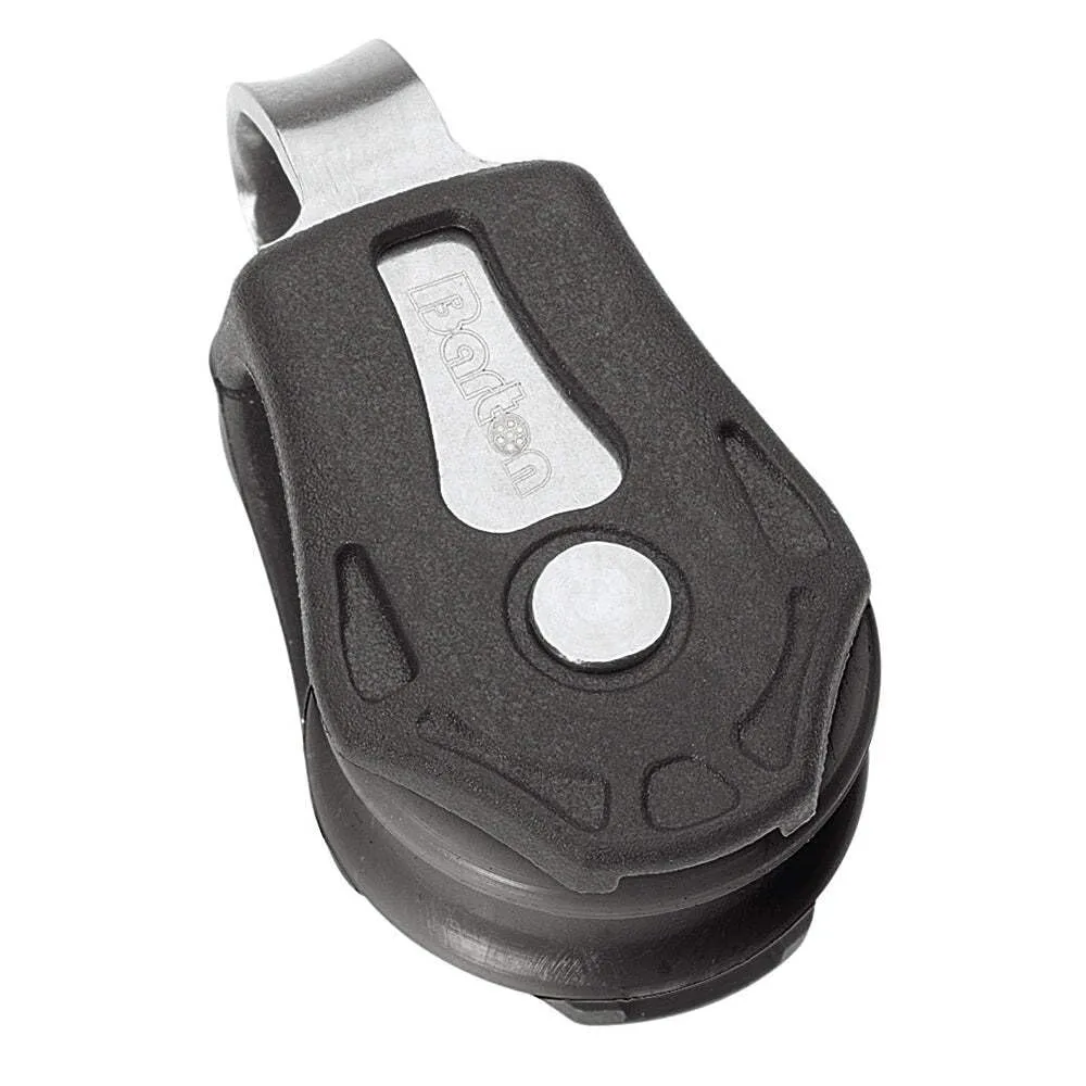 Barton Size 1 30mm Plain Bearing Pulley Block Single Fixed Eye