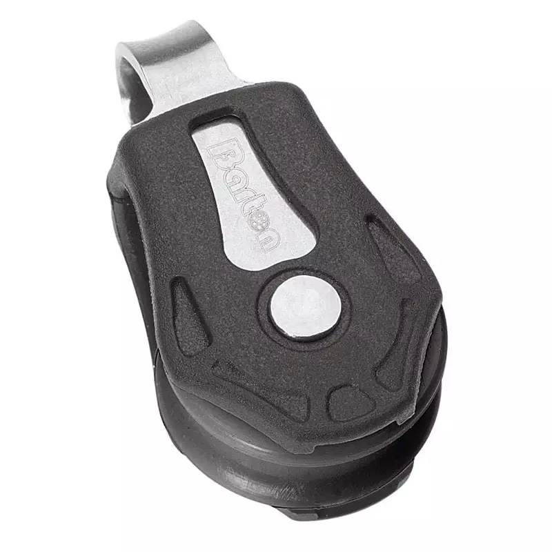 Barton Size 1 30mm Plain Bearing Pulley Block Single Fixed Eye