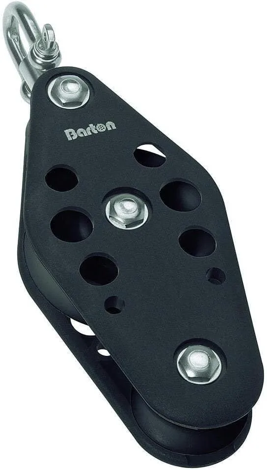 Barton Marine Series 5 Fiddle Swivel Block - 54mm