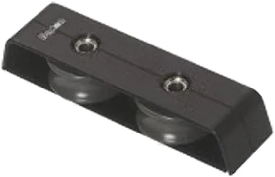 Barton Marine Deck Organizer - Size 2 - 2 Sheave - Black
