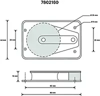 Barton Marine Size 2 Single Cheek Block