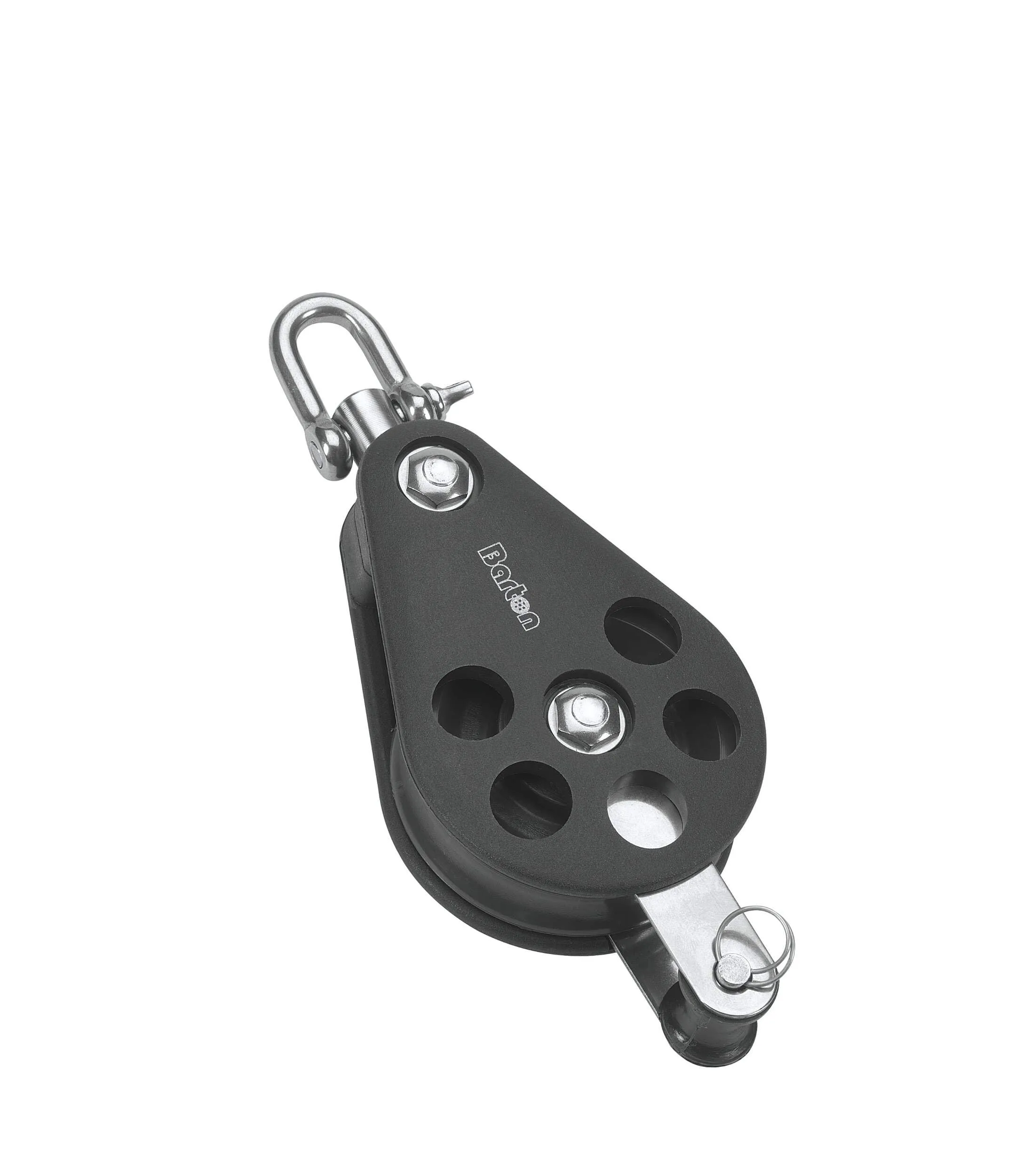 Barton Size 5 54mm Plain Bearing Pulley Block Single Swivel & Becket