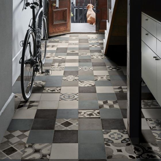Gresie RAGNO by MARAZZI, OTTOCENTO BASALTO 20x20, 00RKMS24