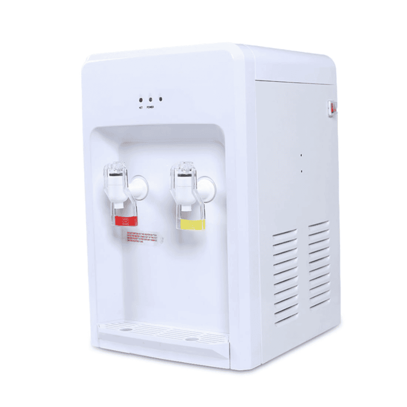 Atlantis Basic Mini non-refrigerated water dispenser providing instant hot water for tea.